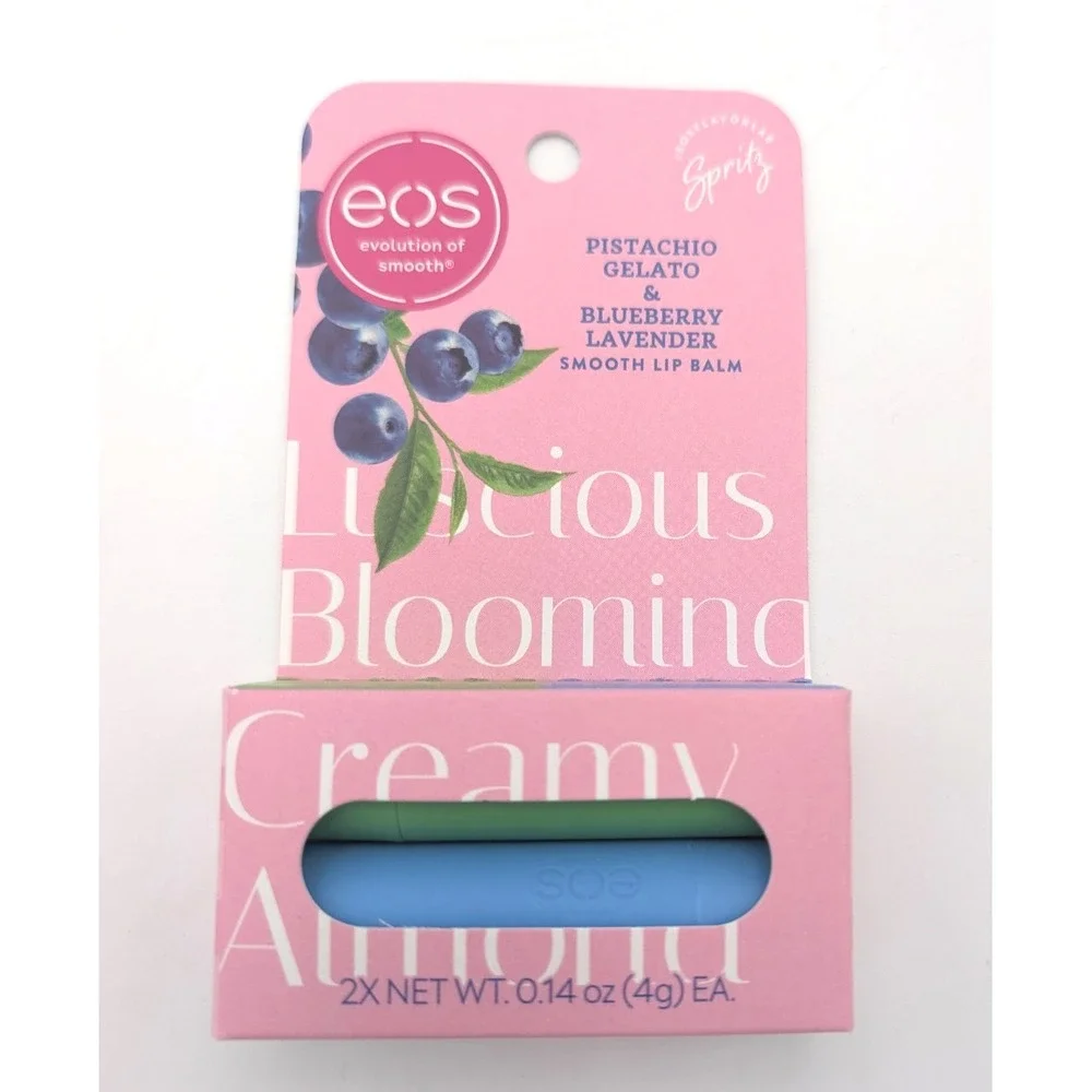 EOS Evolution Of Smooth | 2 Pack | Blueberry lavender & Pistachio Gelato |NEW***